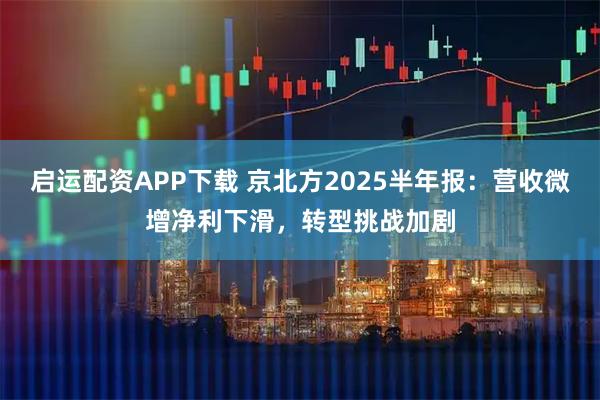 启运配资APP下载 京北方2025半年报：营收微增净利下滑，转型挑战加剧